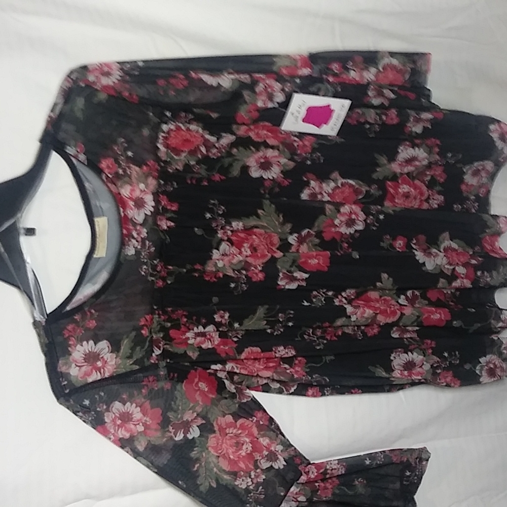 Blouse Bobbie Brooks, sz. L women, brand new with tags.